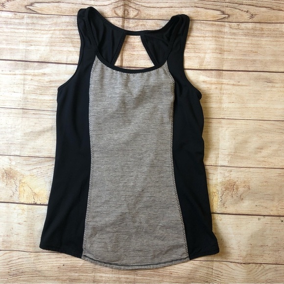 Lululemon Run: Speed Squad Tank - Tonka Stripe Cashew / Black - Picture 1 of 6